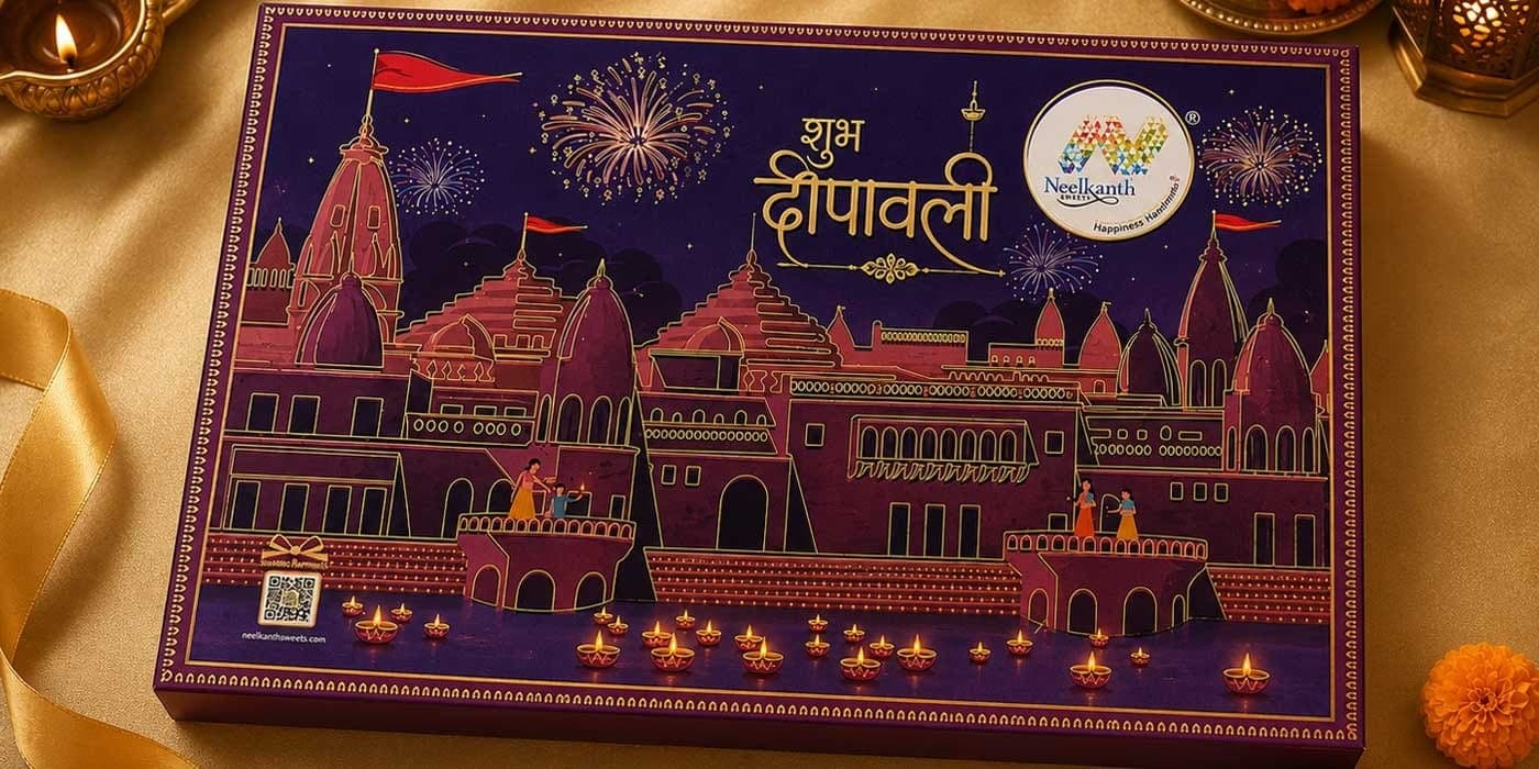 Sketching Faith: Designing a Special Edition Diwali Sweet Box